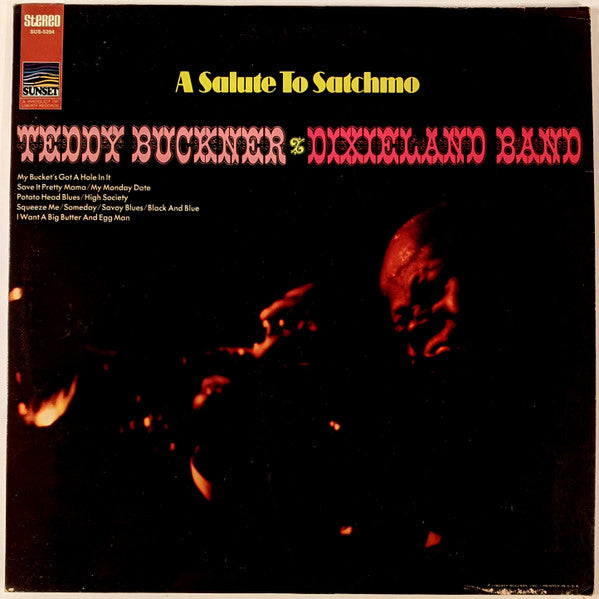 Teddy Buckner, Teddy Buckner And His Dixieland Band : A Salute To Satchmo (LP, Sty)