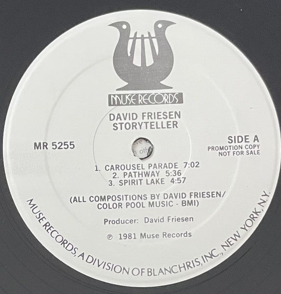 David Friesen : Storyteller (LP, Album, Promo)