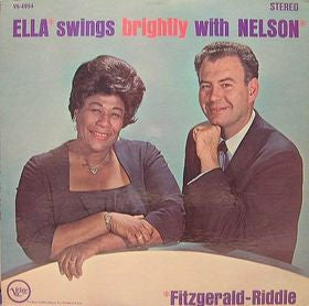 Fitzgerald* - Riddle* : Ella Swings Brightly With Nelson (LP, Album)