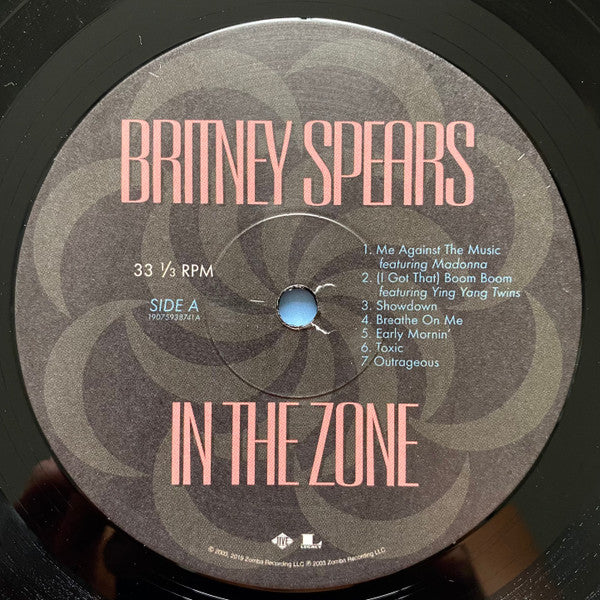 Britney Spears : In The Zone (LP, Album, RE, RP)