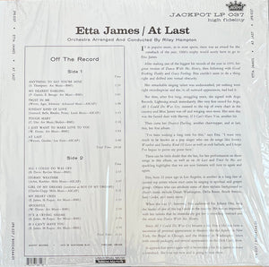 Etta James : At Last! (LP, Album, RP)