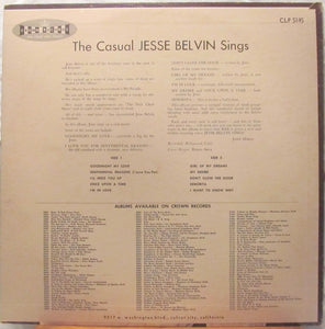 Jesse Belvin : The Casual (LP, Album)