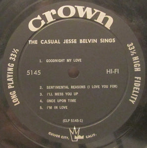 Jesse Belvin : The Casual (LP, Album)