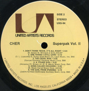 Cher : Superpak Vol. II (2xLP, Comp, RE)