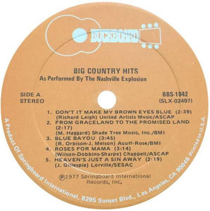 The Nashville Explosion : Big Country Hits (LP, Album)