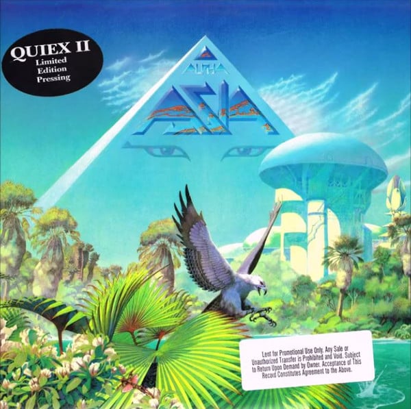 Asia (2) : Alpha (LP, Album, Ltd, Promo, Qui)
