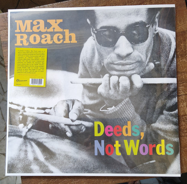 Max Roach : Deeds, Not Words (LP, Album, Ltd, Num, RE, Cle)