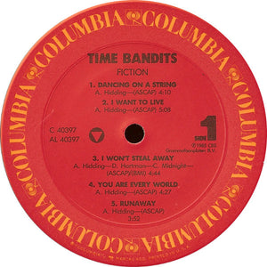 Time Bandits : Fiction (LP, Album)