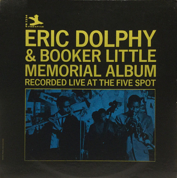 Eric Dolphy & Booker Little : Memorial Album Recorded Live At The Five Spot (LP, Album, Mono)