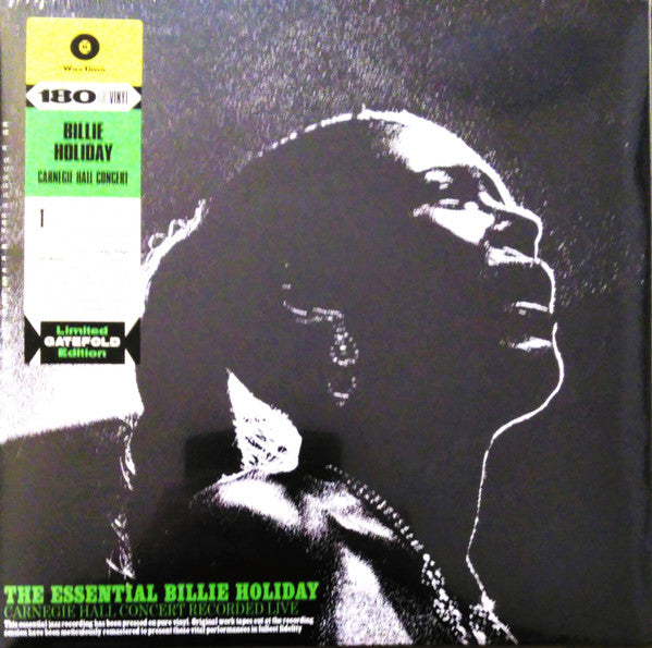 Billie Holiday : The Essential Billie Holiday (Carnegie Hall Concert Recorded Live) (LP, Album, Ltd, RE, Gat)