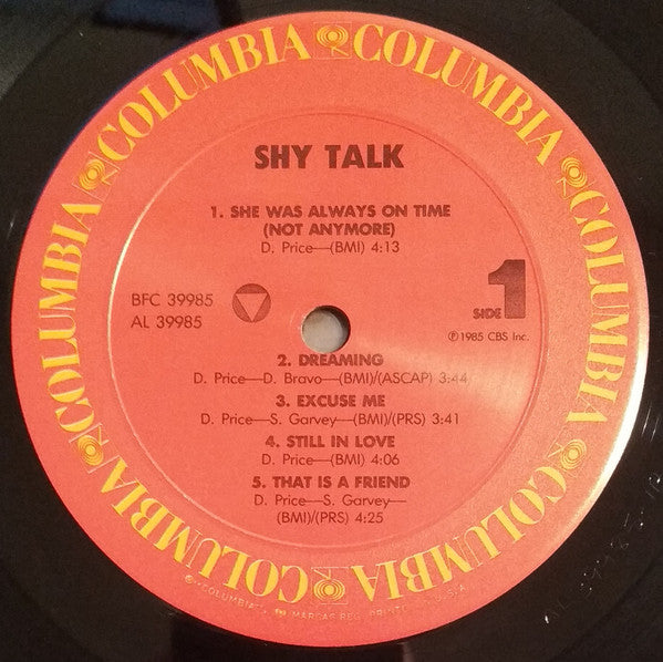 Shy Talk : Shy Talk (LP, Album)