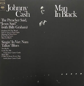 Johnny Cash : Man In Black (LP, Album, Ltd, Num, RE, Cry)