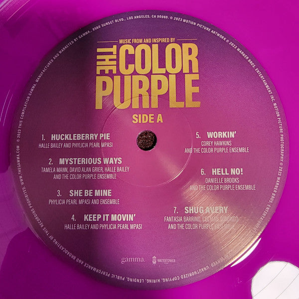 Various : The Color Purple - Music From And Inspired By (3xLP, Album, Comp, Pur)