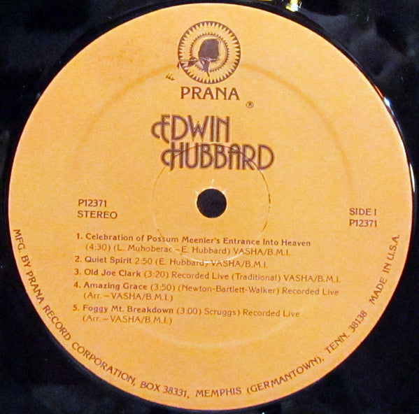 Edwin Hubbard : Edwin Hubbard (LP, Album)