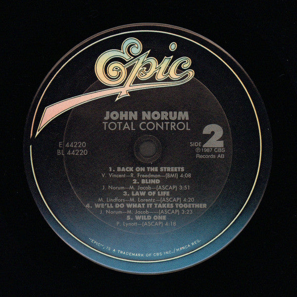 John Norum : Total Control (LP, Album)