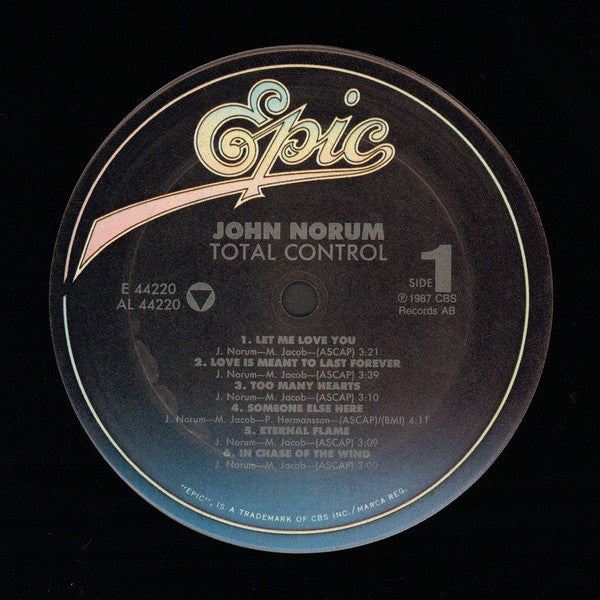 John Norum : Total Control (LP, Album)