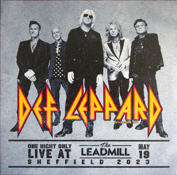 Def Leppard : One Night Only: Live At The Leadmill 2023 (2xLP, Album, RSD, Gre)