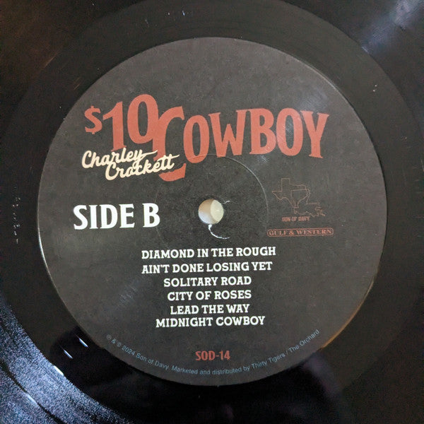 Charley Crockett : $10 Cowboy (LP, Album, 180)