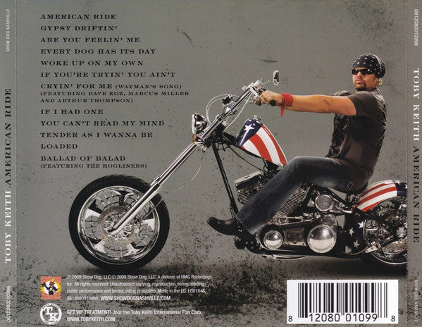 Toby Keith : American Ride (CD, Album)