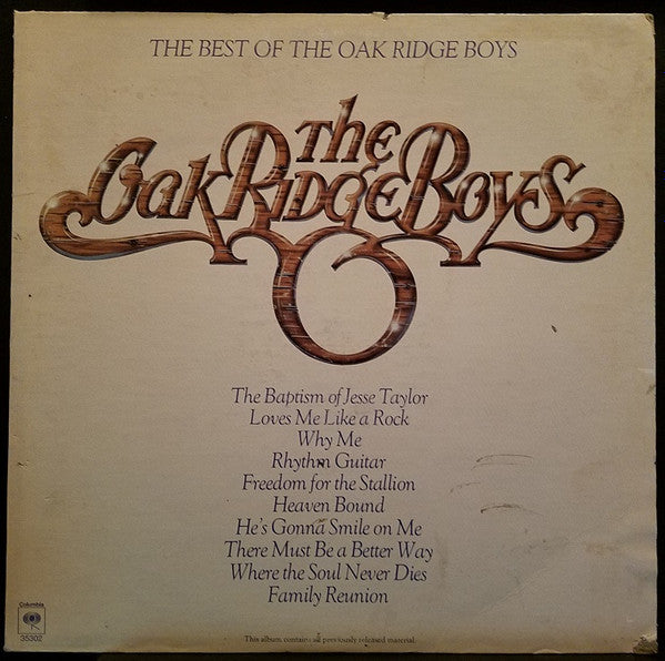 The Oak Ridge Boys : The Best Of The Oak Ridge Boys (LP, Comp, Ter)