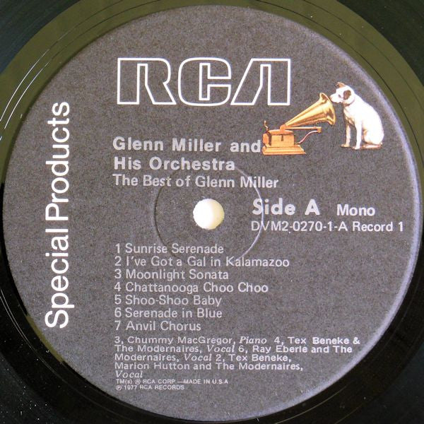 Glenn Miller And His Orchestra : The Best Of Glenn Miller (2xLP, Comp, Mono)