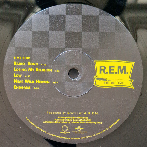 R.E.M. : Out Of Time (LP, Album, RE, 180)