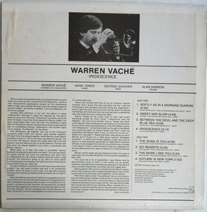 Warren Vaché : Iridescence (LP, Album)