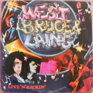 West, Bruce & Laing : Live 'N' Kickin' (LP, Album, Ter)