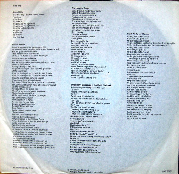 10cc : 10cc (LP, Album, Wad)