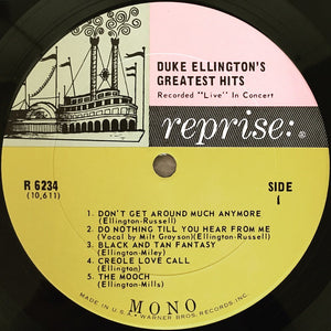 Duke Ellington : Duke Ellington's Greatest Hits (LP, Mono)