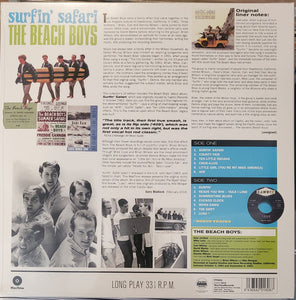 The Beach Boys : Surfin' Safari (LP, Album, Ltd, RE, 180)