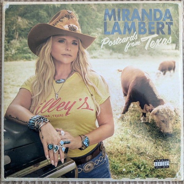 Miranda Lambert : Postcards From Texas (2xLP, Ltd, Sea)