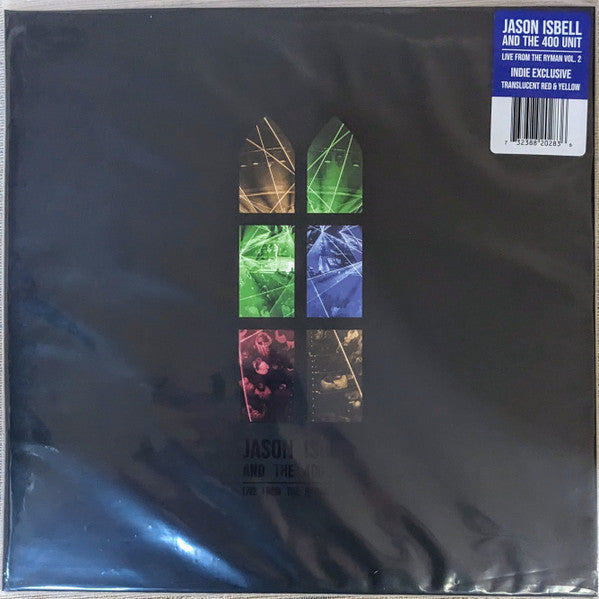 Jason Isbell And The 400 Unit : Live From The Ryman Vol. 2  (LP, Red + LP, Yel + Album, Ltd)
