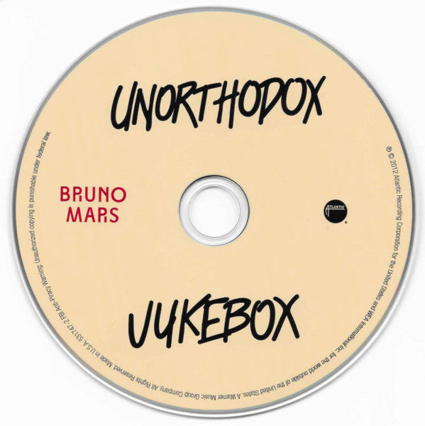 Bruno Mars : Unorthodox Jukebox (CD, Album, RE)