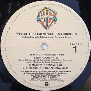 Jakob Magnusson* : Special Treatment (LP, Album, Los)