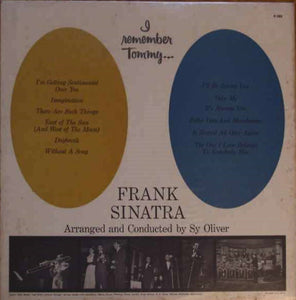 Frank Sinatra : I Remember Tommy... (LP, Album, Mono, Die)