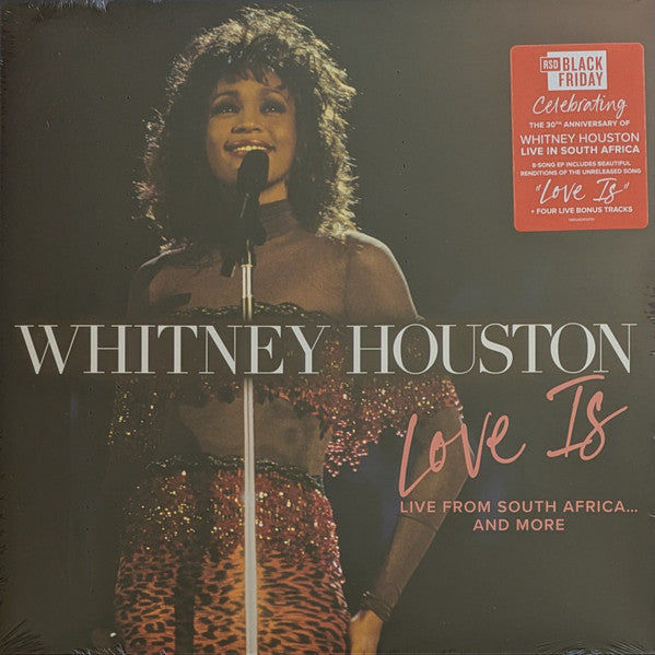 Whitney Houston : Love Is (Live From South Africa...And More) (12", EP, RSD, Ltd)