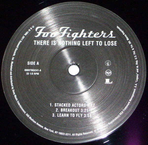 Foo Fighters : There Is Nothing Left To Lose (2xLP, Album, RE)