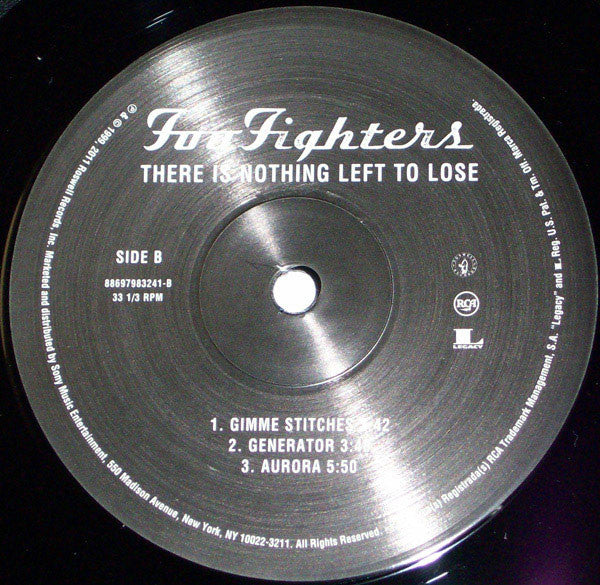 Foo Fighters : There Is Nothing Left To Lose (2xLP, Album, RE)