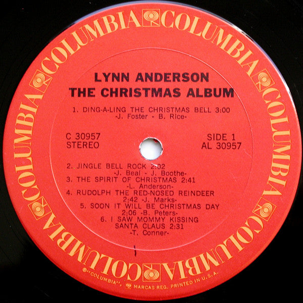 Lynn Anderson : The Christmas Album (LP, Album)