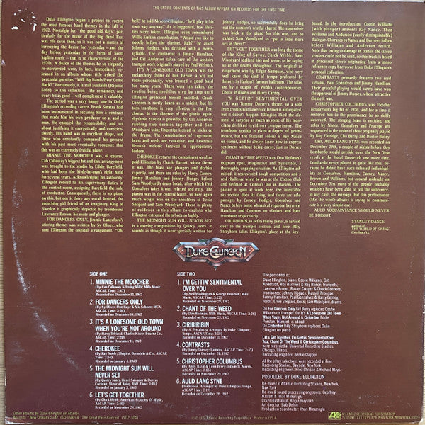 Duke Ellington : Recollections Of The Big Band Era (LP, Album, Pre)