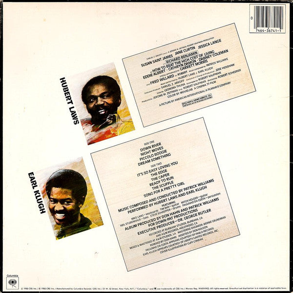 Hubert Laws and Earl Klugh : (Music From The Original Soundtrack) How To Beat The High Cost Of Living (LP, Album, Ter)