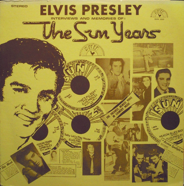 Elvis Presley : Interviews And Memories Of:  The Sun Years (LP, Album, P/Mixed, Ter)