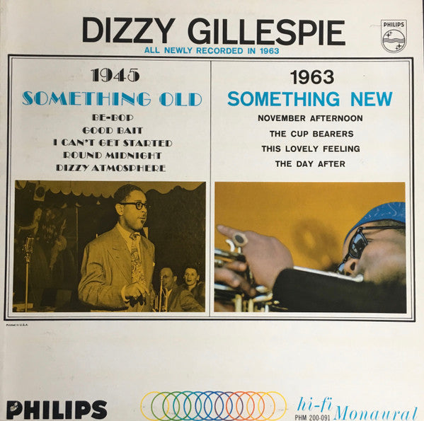 Dizzy Gillespie : Something Old, Something New (LP, Mono)