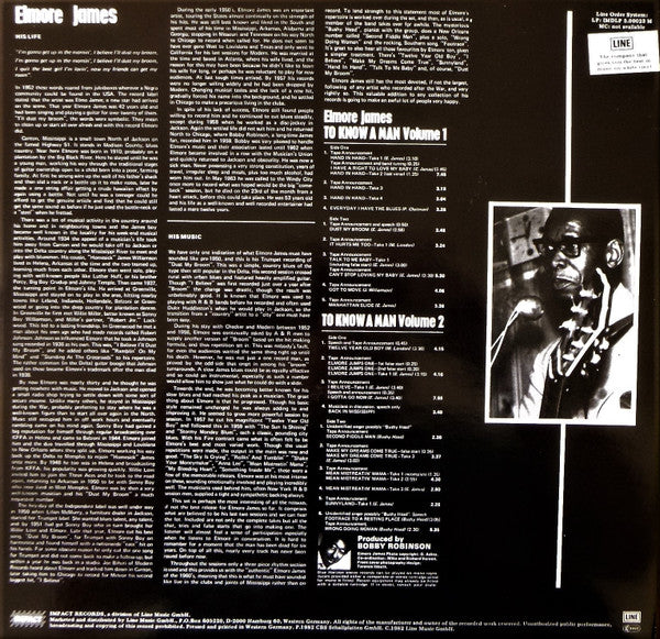 Elmore James : To Know A Man (2xLP, Comp, RE, Whi)