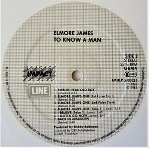 Elmore James : To Know A Man (2xLP, Comp, RE, Whi)