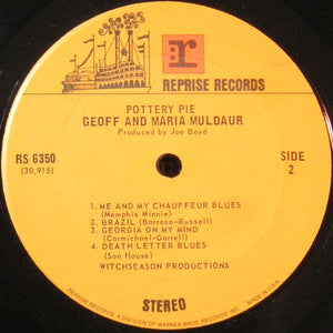 Geoff & Maria Muldaur : Pottery Pie (LP, Album, Pit)