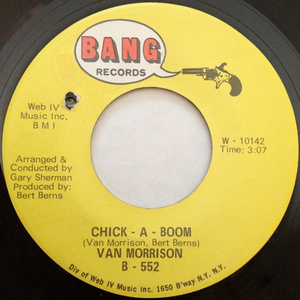 Van Morrison : Chick-A-Boom / Ro Ro Rosey (7", Single)