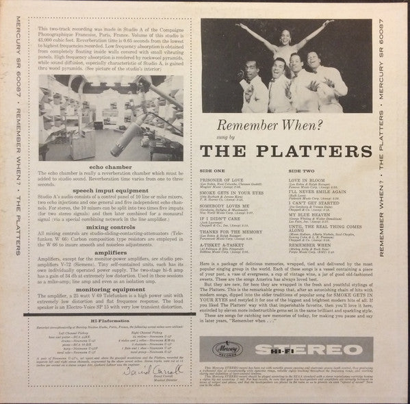 The Platters : Remember When? (LP)