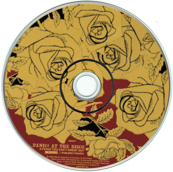 Panic! At The Disco : A Fever You Can't Sweat Out (CD, Album)